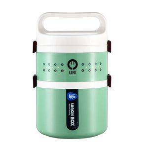 Qijia <b>Microwave</b> <b>Lunch</b> <b>Box</b> 3 Layer Insulated Bento Container For Students And Office Workers - Product Image 5