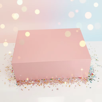 Boîte Rigide à Surface Mate pour Emballage Cadeau, Célébration Festive, Adorable, Réutilisable, Personnalisable, Légère, Contenant