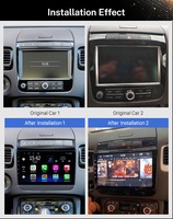 9 ''4G 8 Core GPS Navigation Stéréo Android Multimédia Carplay Écran Tactile Autoradio Lecteur Vidéo pour VW Touareg 2011 ~ 2017