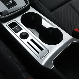 Cubierta Interior para Panel de Cambio de Marchas de Consola Central para <span class=keywords><strong>Audi</strong></span> A3 8Y 2021 <span class=keywords><strong>2022</strong></span> 2023 2024, Accesorios para Automóviles, Textura de Carbono - Product Image 3