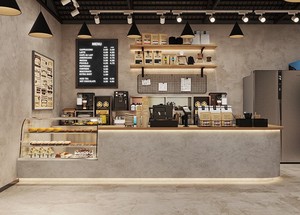 Bancone Bar in legno bancone Bar Bar ristorante moderno Bubble Tea Shop set <span class=keywords><strong>Design</strong></span> del <span class=keywords><strong>negozio</strong></span> di prodotti - Product Image 2