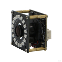 Módulo de Cámara IP Super Starlight de 8.0MP con Visión Nocturna, Leds IR Invisibles de 940nm, Lente de Placa de 2.8mm, Gran Angular