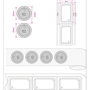 Étiquettes RFID Micro-puces de Petite Taille Personnalisées, Implantables, Flexibles, Mini, Souples, NFC, FPC - Product Image 5