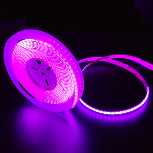 COBSL-1 Bande lumineuse intelligente <span class=keywords><strong>RGB</strong></span> flexible, auto-adhésive, découpable, à intensité variable, contrôlable par application personnalisée, bande lumineuse LED COB - Product Image 1