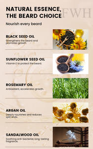 Nuovo arrivo nutrienti puri uomini essenziali <span class=keywords><strong>capelli</strong></span> <span class=keywords><strong>e</strong></span> <span class=keywords><strong>barba</strong></span> olio di crescita siero vegano per la ricrescita - Product Image 4