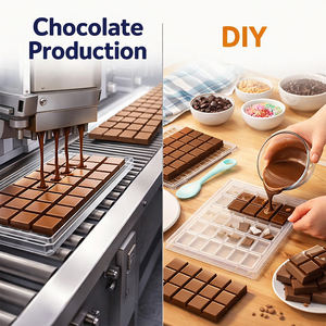 Molde de Policarbonato para Bombones Mini Semiesféricos, Directo de Fábrica, con Logotipo Personalizado, Forma Redonda Profunda para Chocolate - Product Image 3