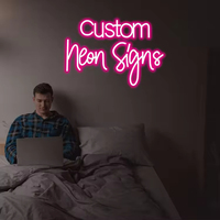 Nouveau design 2025 – Panneau néon LED extérieur en silicone, étanche IP65, pour affichage de bière, avec taille et couleur personnalisables