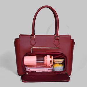 <span class=keywords><strong>Borsa</strong></span> a <span class=keywords><strong>tracolla</strong></span> firmata da <span class=keywords><strong>donna</strong></span> alla moda <span class=keywords><strong>borsa</strong></span> con scatola per il pranzo custodia protettiva per Laptop <span class=keywords><strong>borsa</strong></span> isolata - Product Image 3