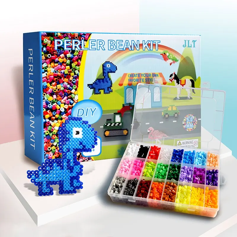 2023 Other Educational Toys Diy PE/EVA Perler Hama Beads 5mm Sets Fused Beads Kit for Kids