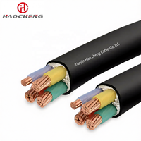 Cable de Alimentación de PVC de 0.6/1kV VV, NYY-J/NYY-O, BS6346, THHN-PVC, VDE BS AS/NZS5000.1 para Construcción Civil Global
