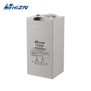 Deep Cycle 2V 350Ah Rechargeable Dry Charged Sealed AGM GEL Lead Acid Battery For Motorcycle