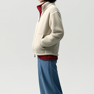 Offre Spéciale vestes de <span class=keywords><strong>randonnée</strong></span> en plein air femmes hommes <span class=keywords><strong>veste</strong></span> polaire manteaux à manches longues - Product Image 2