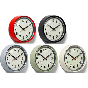 Horloge murale en plastique de style classique moderne vintage 2020, personnalisable, décoration de la maison - Product Image 2