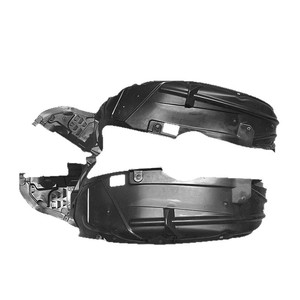 Guardabarros Interior para Honda Accord 2003-2007, Pieza de Repuesto de Plástico Delantero, Color Negro - Product Image 2