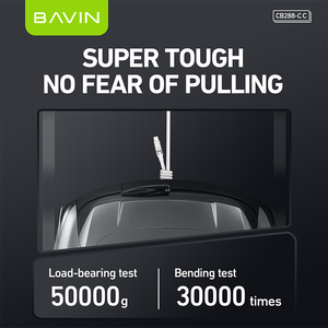 ملحقات هاتف Bavin 60w للبيع بالجملة عالية الجودة شحن سريع من النوع c لنظام android - Product Image 3