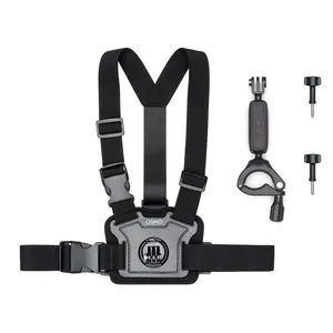 Kit de Accesorios para Ciclismo Osmo Action Original, Combo Estándar Osmo Action 4/5 Pro, Cámara 4K, Diseño de Liberación Rápida Portátil, Plástico - Product Image 3
