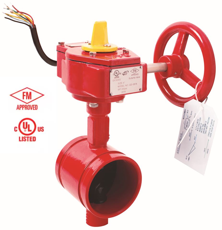 Manufacture of Fire Protection UL FM Approved Ductile Iron Valves - 2 ...