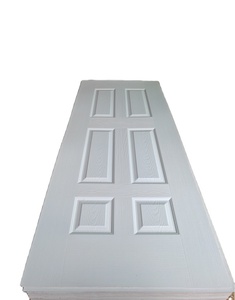 3mm 6 paneles Sepele natural/Piel de puerta de chapa de madera de roble rojo - Product Image 5