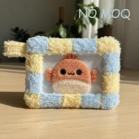 Dompet Kartu Boneka Burung Hantu Lucu, Dompet Hewan Isi Lembut, Kantong Kartu Portabel, Organizer Kartu Mini Kartun, Hadiah Anak-Anak, Tanpa Minimum Order