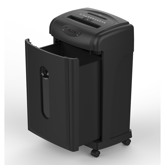 PSC418D  18Sheets(A4)Plastic Paper Shredder  P-4  Cross Cut  4*38mm  Office and SOHO with Pull Out Basket