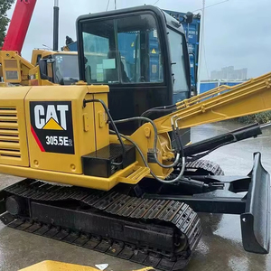 Le Japon a utilisé la mini excavatrice de Caterpillar 5 tonnes excavatrice de chat de construction CAT305.5E CAT305.5E2 a utilisé la pelle originale du chat 305.5 - Product Image 1