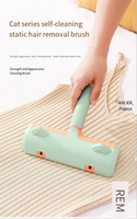 Rouleau portable réutilisable pour enlever les poils d'animaux, brosse de nettoyage pour chiens et chats, pour la maison, le canapé, le lit, les vêtements