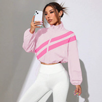 Ensemble assorti rayé 2 pièces pour femme : Legging court taille haute et haut décontracté – Tenue athleisure streetwear pour sorties