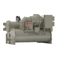 Trane marque RTWS/RTWD/RTWH 60 tonnes 80 tonnes 100 tonnes refroidisseur d'eau compresseur à vis système d'eau réfrigérée refroidisseur refroidi à l'eau
