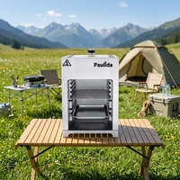 Grill à poulet rotatif entièrement automatique au gaz, barbecue commercial haute température sans fumée, grille de cuisson de qualité alimentaire
