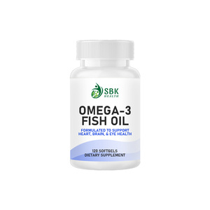 High Quality Omega 3 Fish Oil Softgels Molecularly Distilled Fish Oil Support for Heart Health Improves Brain Function - Product Image 1