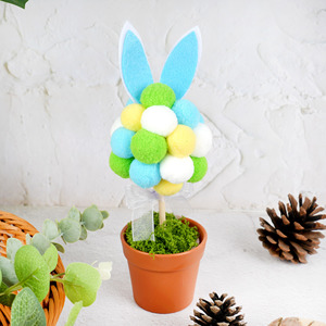 Décoration de Noël Polytype à succès : Oreilles de Lapin de Pâques, Boule de Poils, Petite Décoration de <span class=keywords><strong>Pot</strong></span> de Fleurs, Ornement de Plateau - Product Image 3
