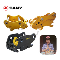 Attache rapide d'origine pour pelle Sany SY35 | Attache rapide hydraulique | Compatible
