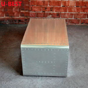 Mesa Auxiliar de Café con Espacio de Almacenamiento, Mesa de Noche, Mesa Baja, Mesa de Centro, Mesa de Té, Mueble de Salón - Product Image 5