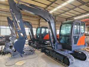 Kylin fabrieks prijs, Koreaans merk design, geschikt voor civiele bouw, 6-tons hydraulische stalen rupsgraafmachine. - Product Image 6