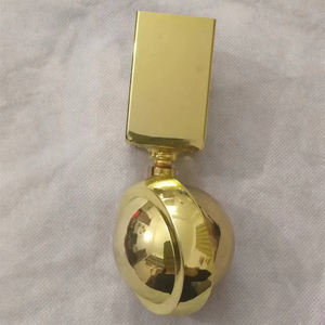 Golden Square Cup Zink legierung <span class=keywords><strong>Ball</strong></span> Teppich Nachlauf Räder Sofa Stuhl Bett Rollen für Möbel - Product Image 6