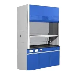 Lab full steel fume hood with cabinet and exhaust