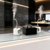Diffuseur d'arômes électrique sans eau K08 en métal, contrôlable par application, pour usage hôtelier et domestique, couverture de 8000 m³, design dissimulé, garantie 1 an