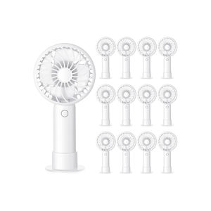 Mini Ventiladores Portátiles Plegables Eléctricos de Bolsillo, Recargables por USB, con Batería - Product Image 1