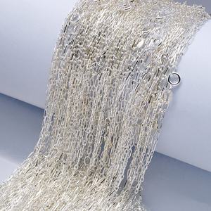 Venta al por mayor cadenas a granel de Plata de Ley <span class=keywords><strong>925</strong></span> pura de gran cantidad para hombres y mujeres - Product Image 5