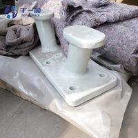 Bouées d'amarrage marines en fonte 15T, 50T, 200T, type bitt simple, bitt en forme de rein, et bouées d'amarrage en acier moulé pour quai
