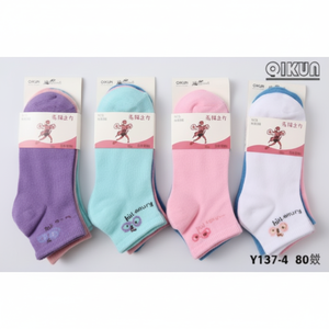 Chaussettes courtes imprimées brodées Jacquard Floral Spandex respirant Nylon anti-dérapant Tube Style nouveau Logo taille unique cheville pour l'été - Product Image 1