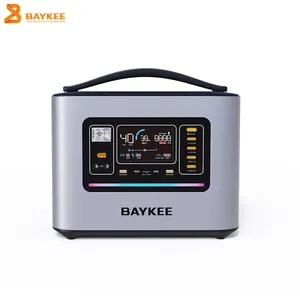 Baykee güneş jeneratör 220V 230V 300w 500w 1000w 2000w 3000w güneş taşınabilir güç istasyonu 1000w