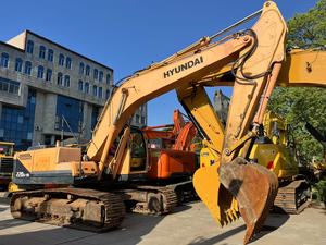 Excavatrice sur chenilles radio HYUNDAI R220-9S d'occasion pour terrassement, équipement coréen fiable, 22 tonnes, 210 220 225 9S 22Ton - Product Image 4