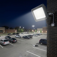 Projecteur LED CCT à puissance réglable de 30W à 200W, 100 LM/W, IP65, étanche, lampe murale extérieure pour parking, résidentiel