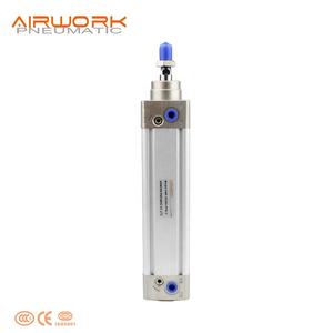 กระบอกสูบอะลูมิเนียมแบบสองทางมาตรฐาน DNC ISO6431 ISO15552 พร้อมลมสะอาด - Product Image 3