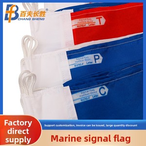 Señales de Bandera Internacionales Náuticas Marinas, Juego de 40 Banderas de <span class=keywords><strong>Mano</strong></span>, Banderas N.° 2, 3, 4, Pilotoaje Marítimo, Señalización Internacional - Product Image 4