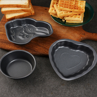 Kit de Mini Moules de Cuisson Antiadhésifs Multi-Formes – Petits Moules à Gâteau en Acier au Carbone pour Muffins, Gelées et Tartes