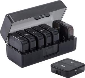 กล่องเก็บยาเสริมวิตามินสำหรับเดินทาง7วันวันวันวันละ<span class=keywords><strong>2</strong></span>ครั้งกล่องเก็บยา - Product Image 1