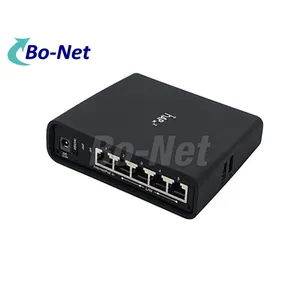 Sapatilha RBD52G-5HacD2HnD-TC hap ac ponto de acesso duplo, com roteador sem fio de portas de ethernet de cinco gigabit