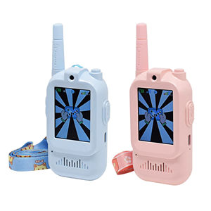 Nuevo Modelo de Videoportero Recargable 2.4G con Audio Nítido y Video <span class=keywords><strong>en</strong></span> Vivo de 30Mixel para Regalo, Walkie-Talkie para Niños - Product Image 3
